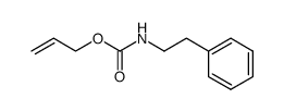 1-(allyloxycarbonyl)phenethylamine Structure