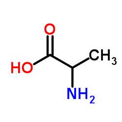 DL-丙氨酸-15N结构式