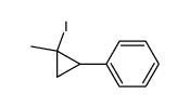 (2-iodo-2-methylcyclopropyl)benzene结构式