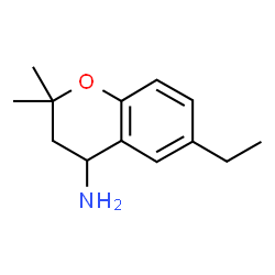2H-1-Benzopyran-4-amine,6-ethyl-3,4-dihydro-2,2-dimethyl-(9CI) picture