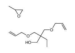 2,2-bis(prop-2-enoxymethyl)butan-1-ol,2-methyloxirane Structure