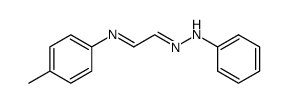 2-(4-tolylimino)acetaldehyde phenylhydrazone Structure