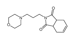 (3aR,7aS)-2-(3-morpholin-4-ylpropyl)-3a,4,7,7a-tetrahydroisoindole-1,3-dione结构式
