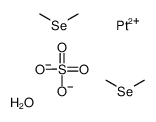 methylselanylmethane,platinum(2+),sulfate,hydrate结构式