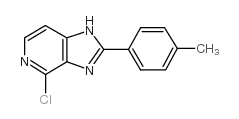 4-Chloro-2-(4-methylphenyl)-imidazo(4,5-c)pyridine structure