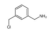 (3-(Chloromethyl)phenyl)methanamine结构式
