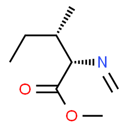 L-Isoleucine, N-methylene-, methyl ester (9CI) Structure
