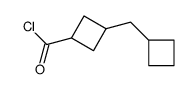 Cyclobutanecarbonyl chloride, 3-(cyclobutylmethyl)- (9CI) Structure
