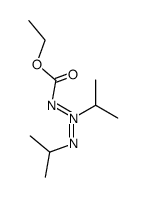 (2E)-2,3-Diisopropyl-azimin-1-carbonsaeure-ethylester结构式