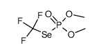 Dimethyl-Se-(trifluormethyl)selenophosphat Structure