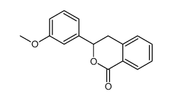 3-(3-methoxyphenyl)-3,4-dihydroisochromen-1-one Structure