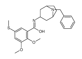 N-(8-benzyl-8-azabicyclo[3.2.1]octan-3-yl)-2,3-dimethoxy-5-methylsulfanylbenzamide Structure