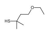 4-ethoxy-2-methylbutane-2-thiol Structure