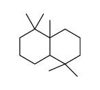 4,4,8,8,8a-pentamethyl-2,3,4a,5,6,7-hexahydro-1H-naphthalene Structure