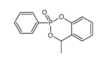 4-methyl-2-phenyl-4H-1,3,2λ5-benzodioxaphosphinine 2-oxide Structure