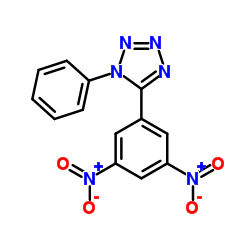 5-(3,5-Dinitrophenyl)-1-phenyl-1H-tetrazole Structure