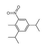 1,5-diisopropyl-2-methyl-3-nitro-benzene Structure