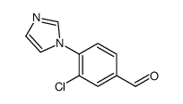 3-氯-4-(1-咪唑基)苯甲醛图片