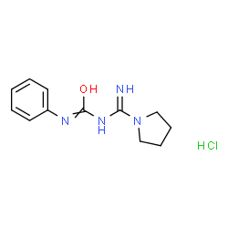 1-(IMINO-PYRROLIDIN-1-YL-METHYL)-3-PHENYL-UREA HYDROCHLORIDE Structure