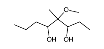 4-methoxy-4-methyl-octane-3,5-diol Structure