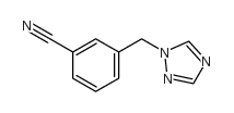 3-(1H-1,2,4-TRIAZOL-1-YLMETHYL)BENZONITRILE structure