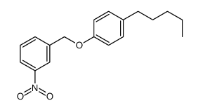 1-nitro-3-[(4-pentylphenoxy)methyl]benzene Structure