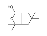 3,3,5,5-tetramethyl-3a,4,6,6a-tetrahydro-1H-cyclopenta[c]furan-1-ol Structure