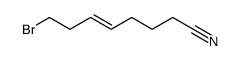 8-bromooct-5-enenitrile结构式