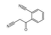 2-CYANOBENZOYLACETONITRILE structure