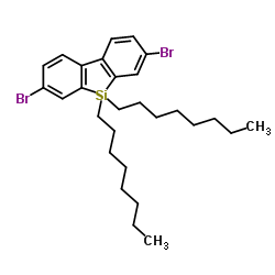 3,7-Dibromo-5,5-dioctyl-5H-dibenzo[b,d]silole picture