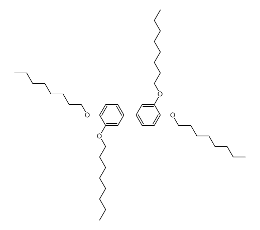 3,4,3′,4′-tetrakis(octyloxy)biphenyl结构式