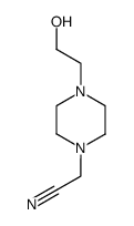 1-Piperazineacetonitrile,4-(2-hydroxyethyl)-(7CI,9CI) Structure