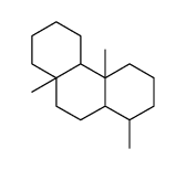 4b,8,10a-trimethyl-1,2,3,4,4a,5,6,7,8,8a,9,10-dodecahydrophenanthrene结构式