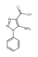 5-AMINO-1-PHENYL-1H-1,2,3-TRIAZOLE-4-CARBOXYLIC ACID picture