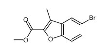 methyl 5-bromo-3-methylbenzofuran-2-carboxylate Structure