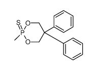 2-methyl-5,5-diphenyl-2-sulfanylidene-1,3,2λ5-dioxaphosphinane Structure
