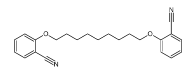 2-[9-(2-cyanophenoxy)nonoxy]benzonitrile Structure