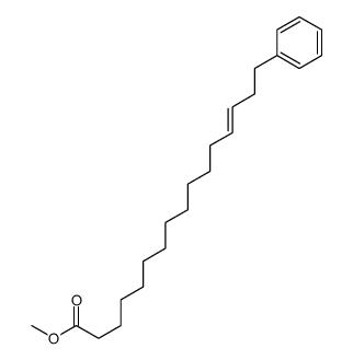methyl 16-phenylhexadec-13-enoate结构式