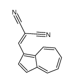 2-(azulen-1-ylmethylidene)propanedinitrile结构式
