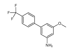 3-methoxy-5-[4-(trifluoromethyl)phenyl]aniline Structure