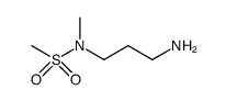 N-(3-aminopropyl)-N-methylmethanesulfonamide结构式