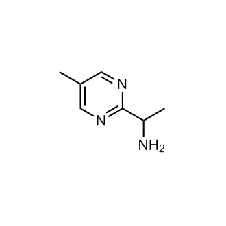 1-(5-Methylpyrimidin-2-yl)ethan-1-amine structure