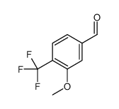 3-Methoxy-4-(trifluoromethyl)benzaldehyde structure