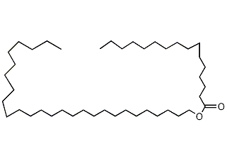 Heptacosanyl palmitate Structure