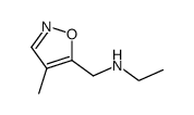 ethyl-(4-methyl-isoxazol-5-ylmethyl)-amine结构式