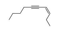 (Z)-Dec-3-en-5-yne Structure