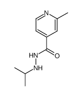 2-methyl-isonicotinic acid-(N'-isopropyl-hydrazide) Structure