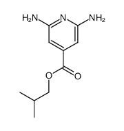 2,6-diamino-isonicotinic acid isobutyl ester Structure