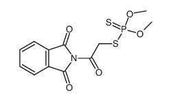 Di-O-methyl-S-phthalimidocarbonylmethyl-dithiophosphat结构式