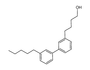 4-(3'-pentyl-[1,1'-biphenyl]-3-yl)-3-butan-1-ol Structure